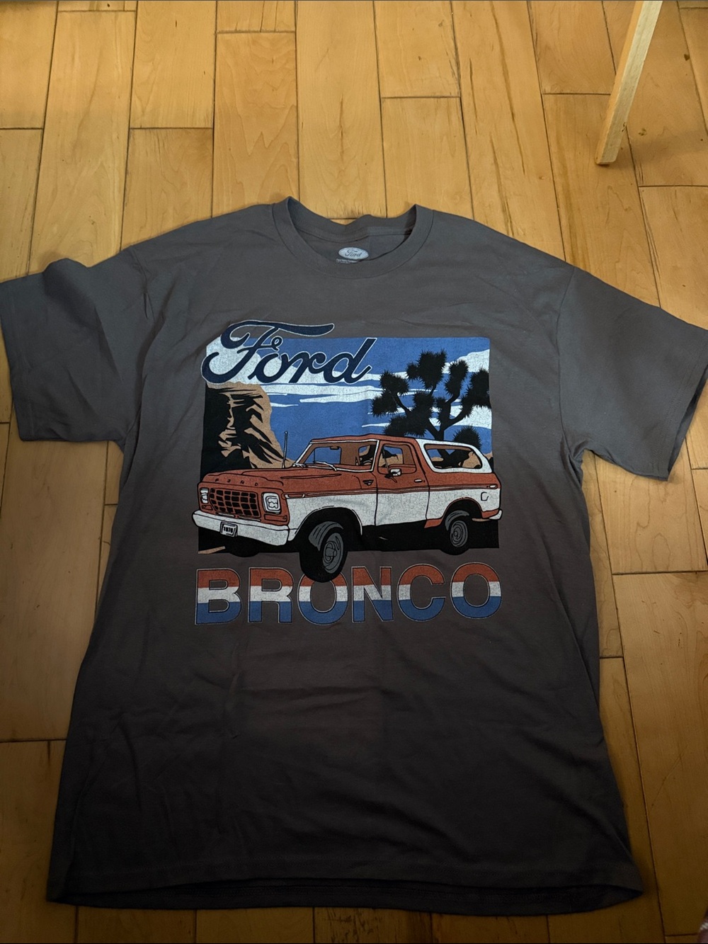 Ford Bronco Graphic Tee - Gray